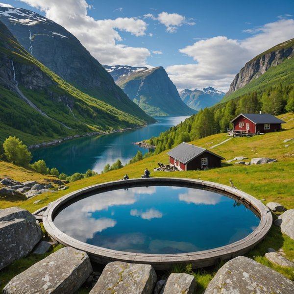 Quels sont les critères pour choisir une maison de vacances en Norvège avec des randonnées guidées et des bains nordiques?